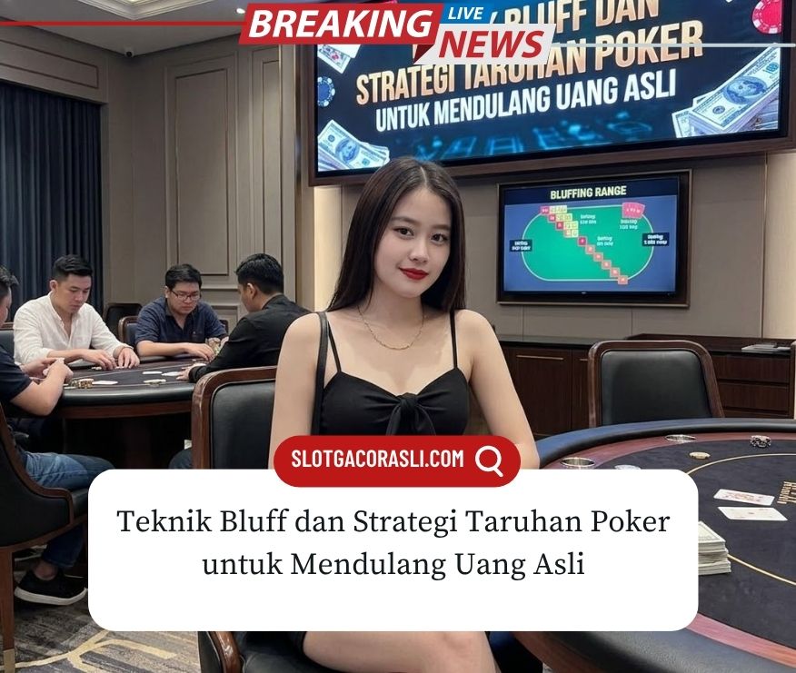 Teknik Bluff Strategi Poker